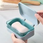 Boîte à Savon Bleu